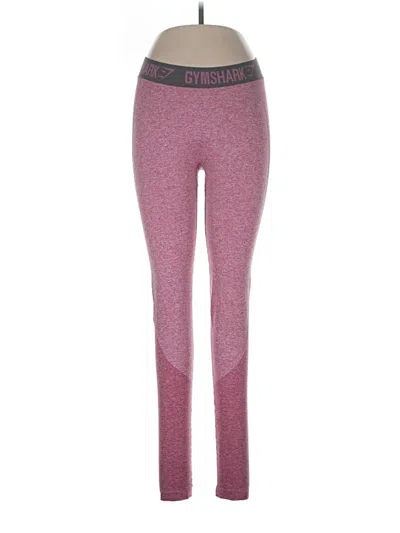 Pre-owned Gymshark Active Pants In Pink