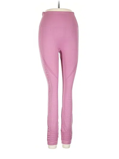 Pre-owned Gymshark Active Pants In Pink