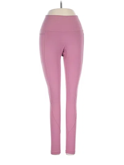Pre-owned Gymshark Active Pants In Pink