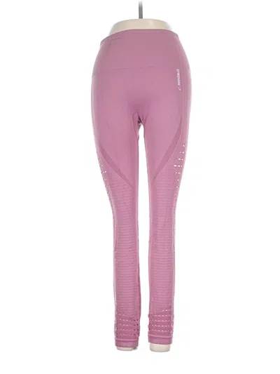 Pre-owned Gymshark Active Pants In Pink