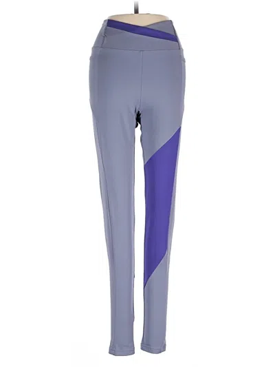 Pre-owned Gymshark Active Pants In Purple