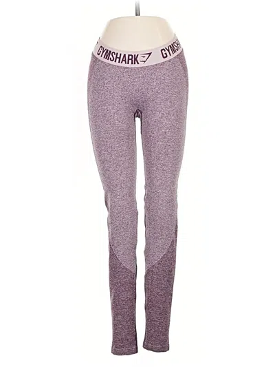 Pre-owned Gymshark Active Pants In Purple