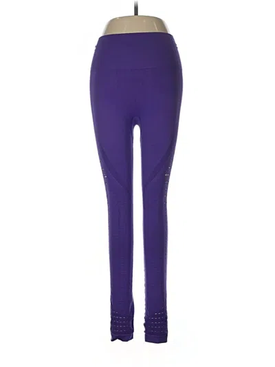Pre-owned Gymshark Active Pants In Purple