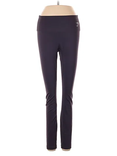 Pre-owned Gymshark Active Pants In Purple