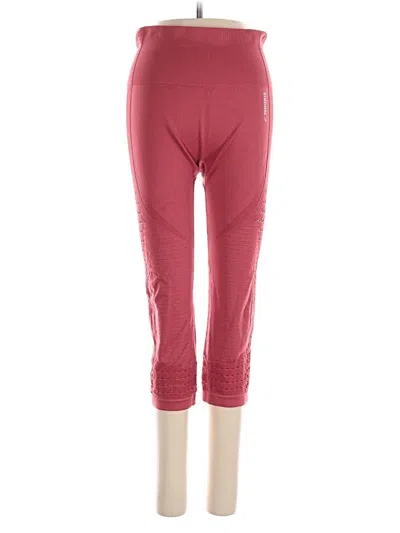 Pre-owned Gymshark Active Pants In Red