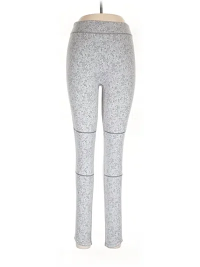 Pre-owned Gymshark Active Pants In Silver