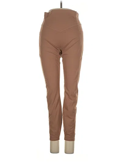 Pre-owned Gymshark Active Pants In Tan