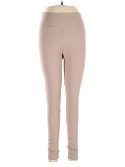 Pre-owned Gymshark Active Pants In Tan
