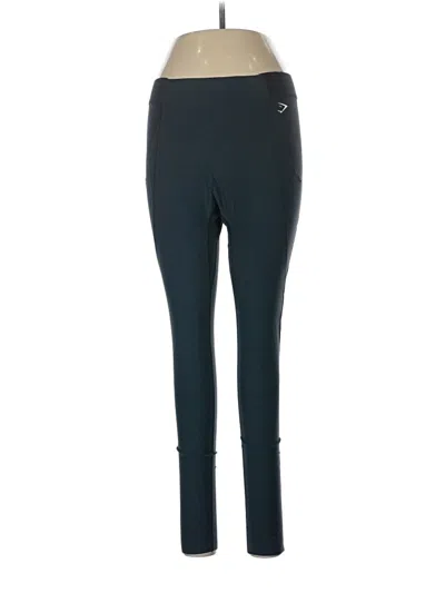 Pre-owned Gymshark Active Pants In Teal