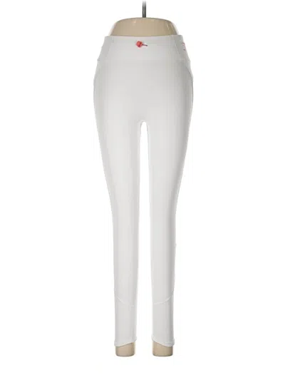 Pre-owned Gymshark Active Pants In White