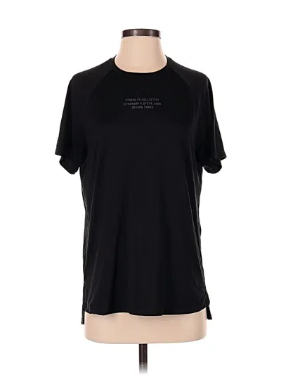 Pre-owned Gymshark Active T-shirt In Black