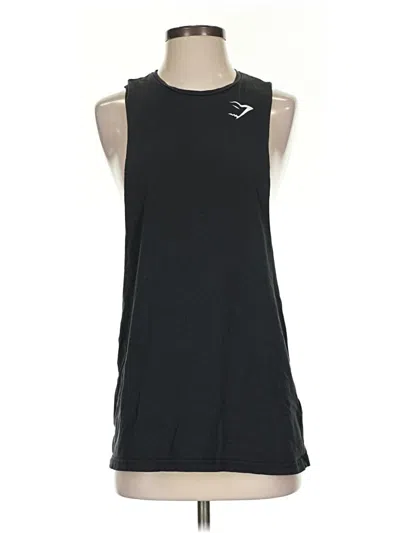 Pre-owned Gymshark Active Tank Top In Black