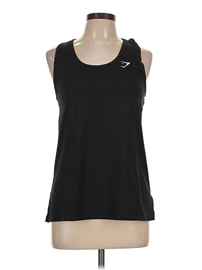 Pre-owned Gymshark Active Tank Top In Black