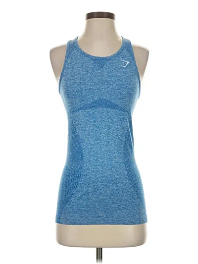 Pre-owned Gymshark Active Tank Top In Blue