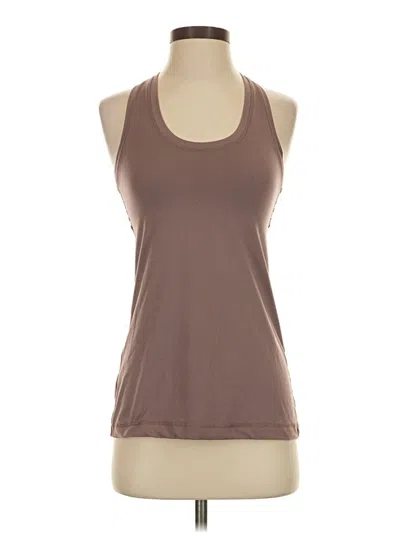 Pre-owned Gymshark Active Tank Top In Brown