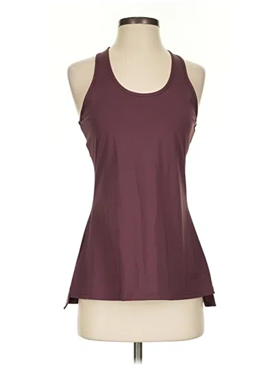 Pre-owned Gymshark Active Tank Top In Burgundy