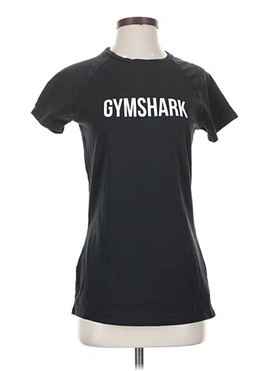 Pre-owned Gymshark Active T-shirt In Black