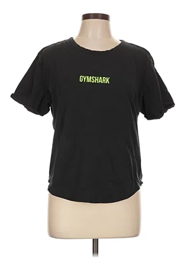Pre-owned Gymshark Active T-shirt In Black
