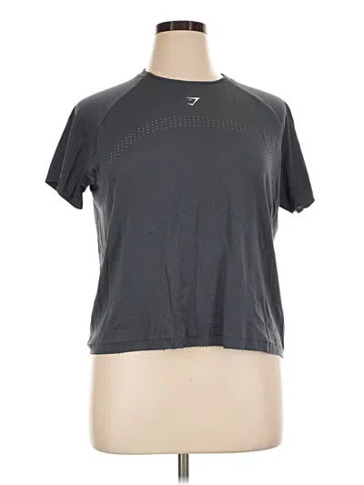 Pre-owned Gymshark Active T-shirt In Gray