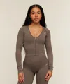 Gymshark Adapt Solid Jacket In Brown