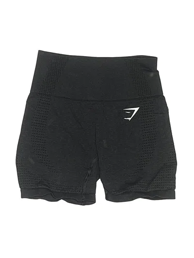 Pre-owned Gymshark Athletic Shorts In Black