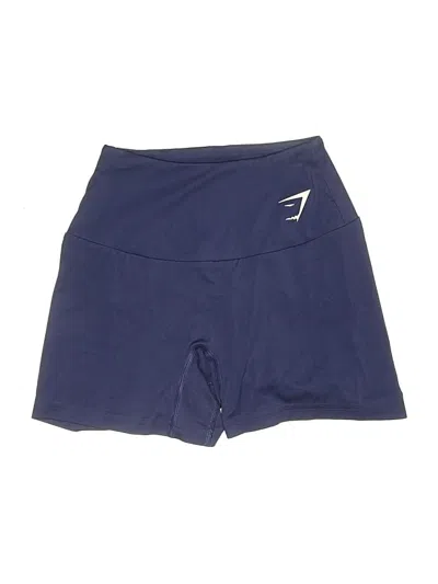 Pre-owned Gymshark Athletic Shorts In Blue