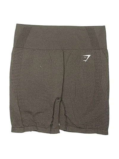Pre-owned Gymshark Athletic Shorts In Brown