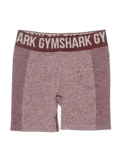Pre-owned Gymshark Athletic Shorts In Burgundy