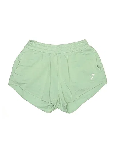 Pre-owned Gymshark Athletic Shorts In Green