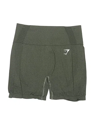 Pre-owned Gymshark Athletic Shorts In Green