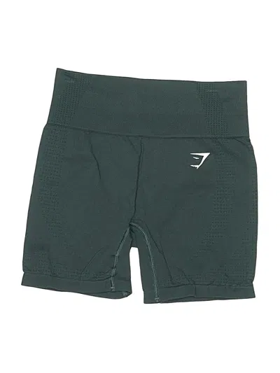 Pre-owned Gymshark Athletic Shorts In Green