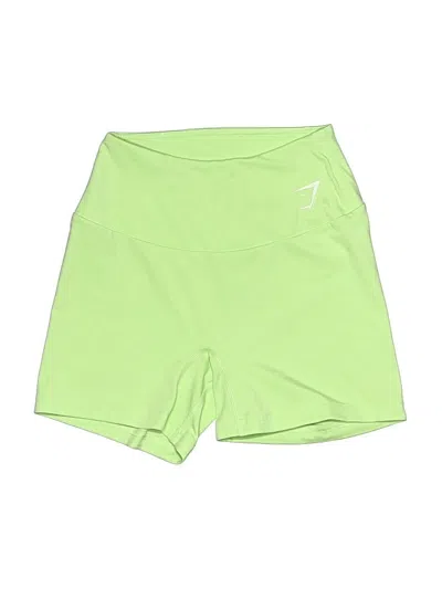 Pre-owned Gymshark Athletic Shorts In Green