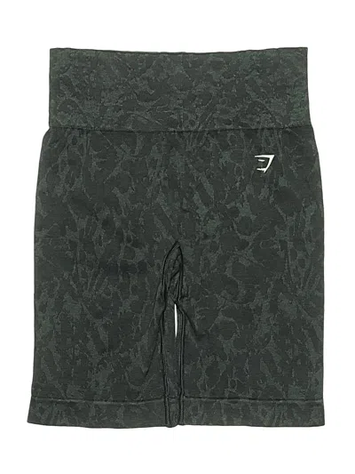 Pre-owned Gymshark Athletic Shorts In Green