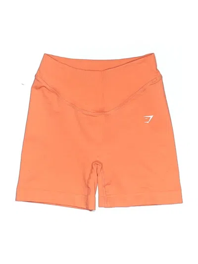 Pre-owned Gymshark Athletic Shorts In Orange