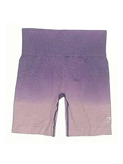 Pre-owned Gymshark Athletic Shorts In Purple