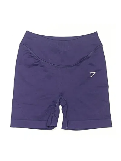 Pre-owned Gymshark Athletic Shorts In Purple