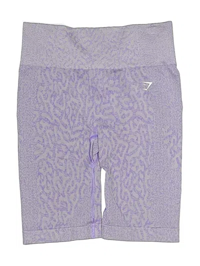 Pre-owned Gymshark Athletic Shorts In Purple