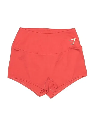 Pre-owned Gymshark Athletic Shorts In Red