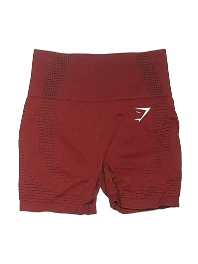 Pre-owned Gymshark Athletic Shorts In Red