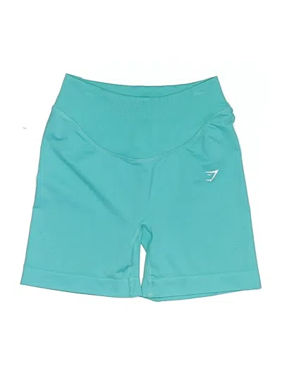 Pre-owned Gymshark Athletic Shorts In Teal