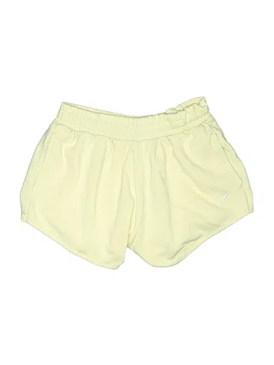 Pre-owned Gymshark Athletic Shorts In Yellow