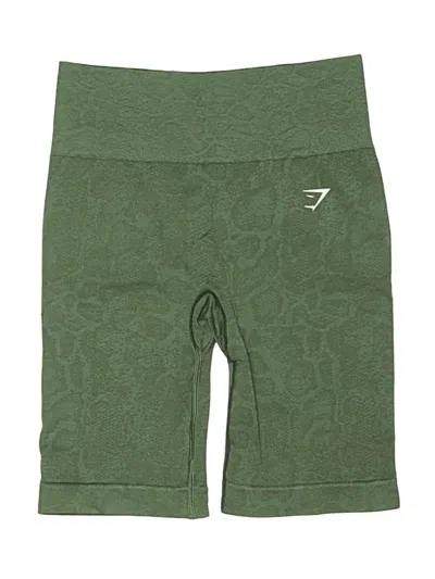 Pre-owned Gymshark Board Shorts In Green
