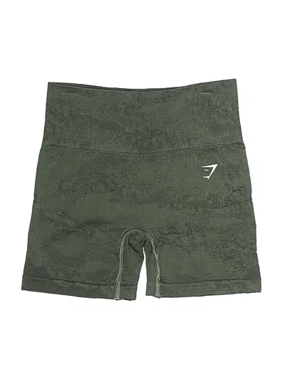 Pre-owned Gymshark Board Shorts In Green