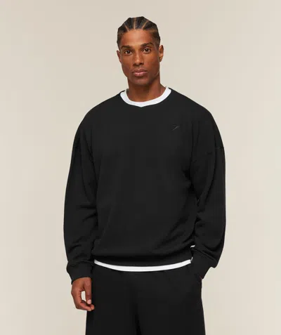Gymshark Campus Crest Sweatshirt In Black
