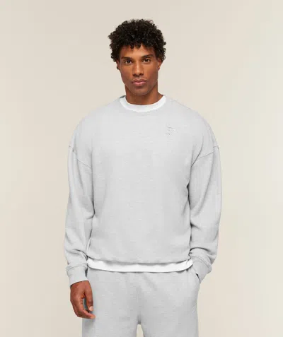 Gymshark Campus Crest Sweatshirt In White