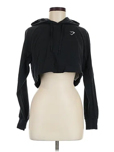 Pre-owned Gymshark Cardigan Sweater In Black