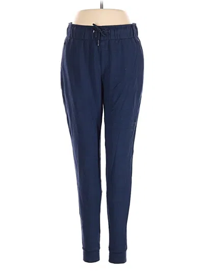 Pre-owned Gymshark Casual Pants In Blue