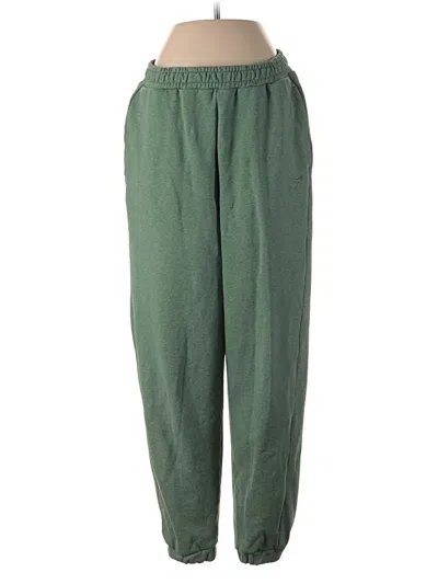 Pre-owned Gymshark Casual Pants In Green