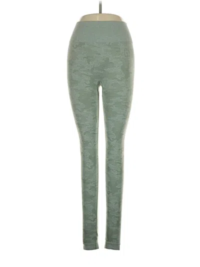 Pre-owned Gymshark Casual Pants In Green