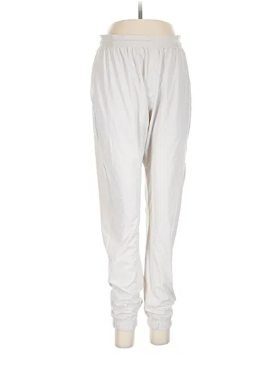 Pre-owned Gymshark Casual Pants In Ivory